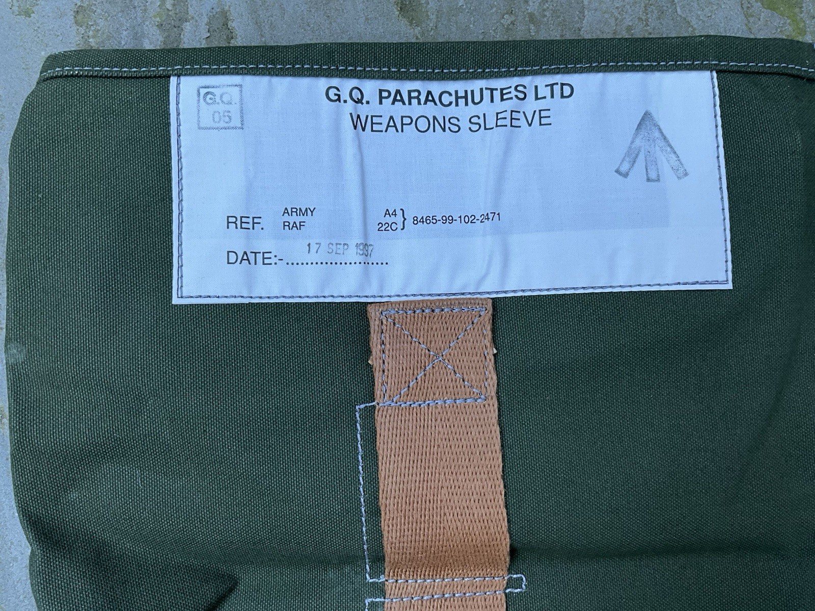 GQ Parachutes Weapon Sleeve