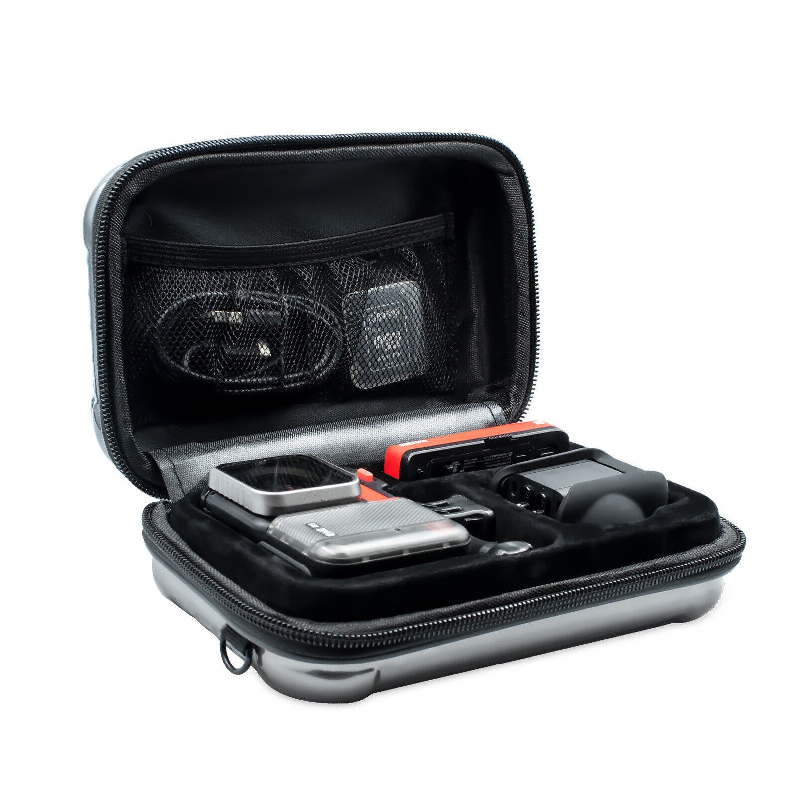 Super Fashion PC+Nylon Camera Case BAG for  Insta360 ONE RS Camera W/StrapCase b