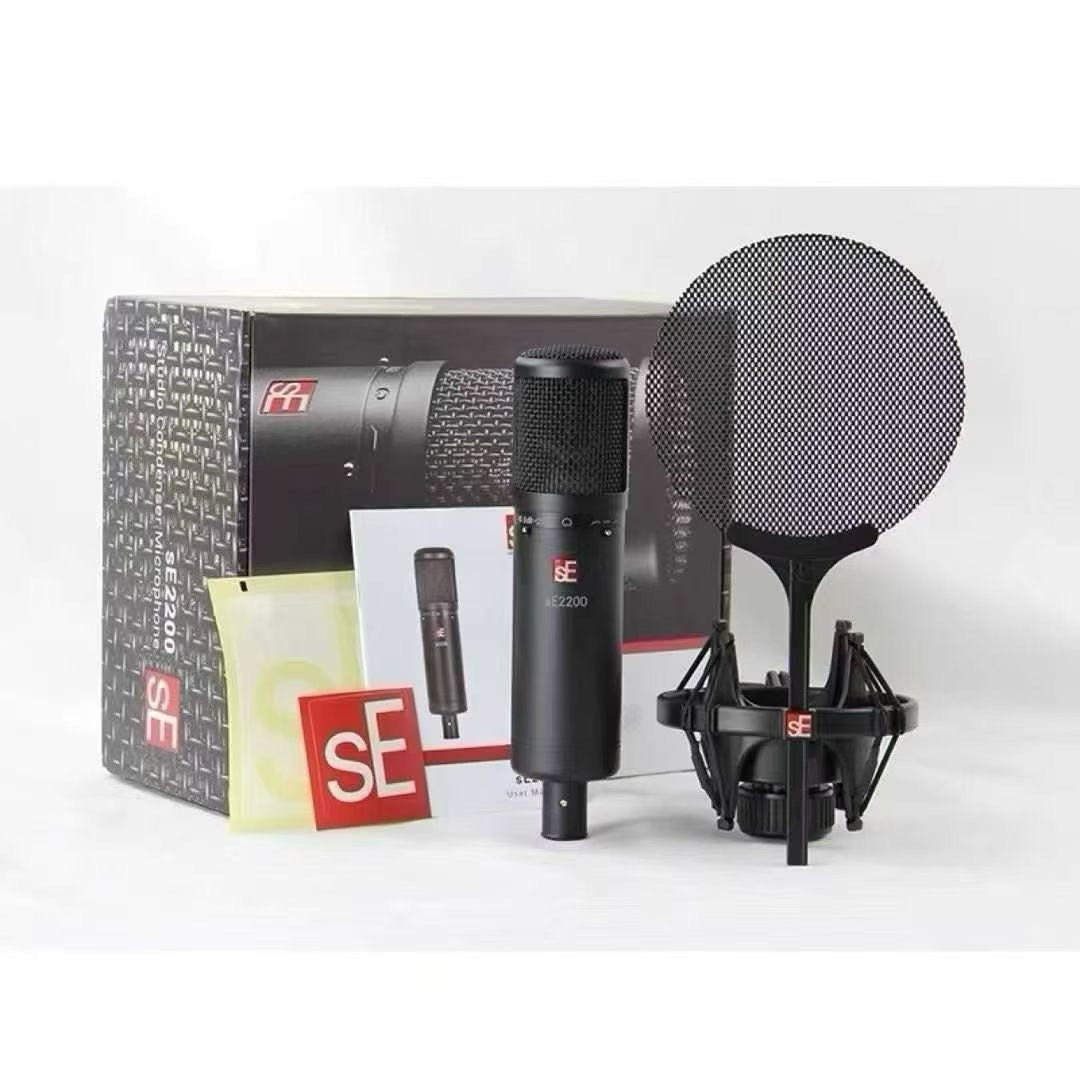SE2200 microphone recording and dubbing vocal instrument chorus Live