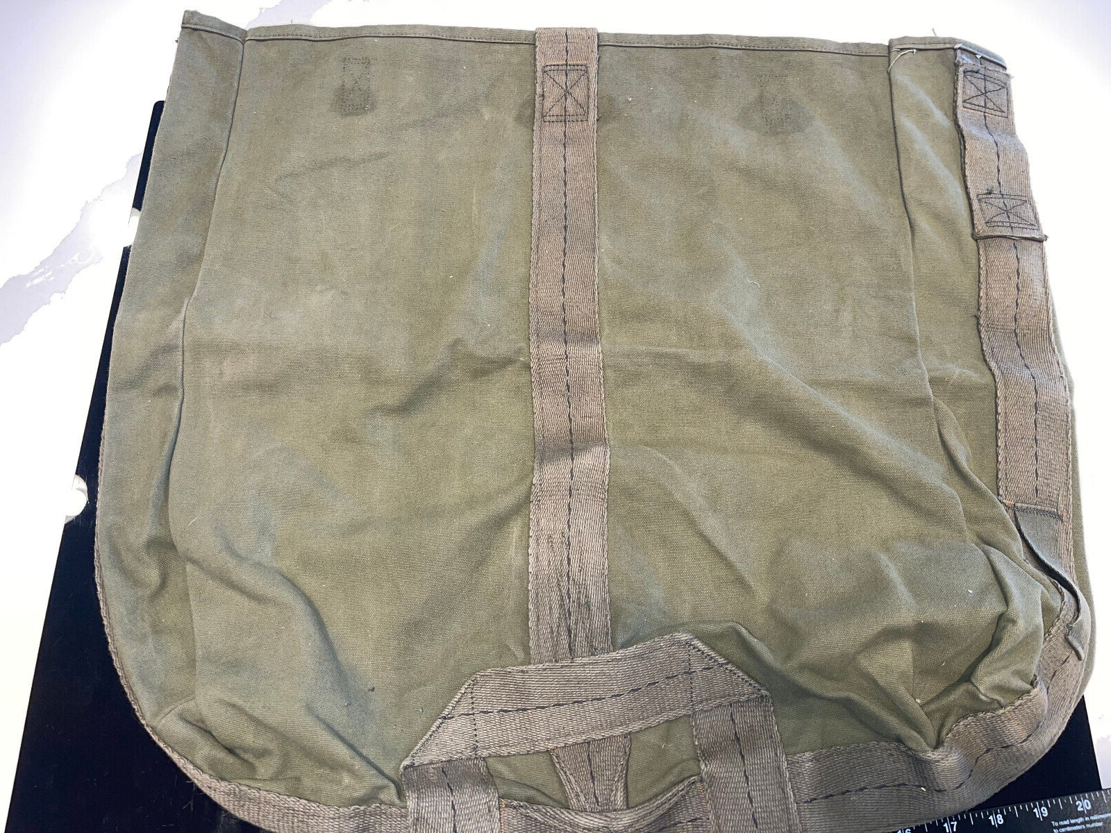 VIETNAM ERA 1971 Parachute Deployment Bag Pioneer Recovery Systems No.11-1-561