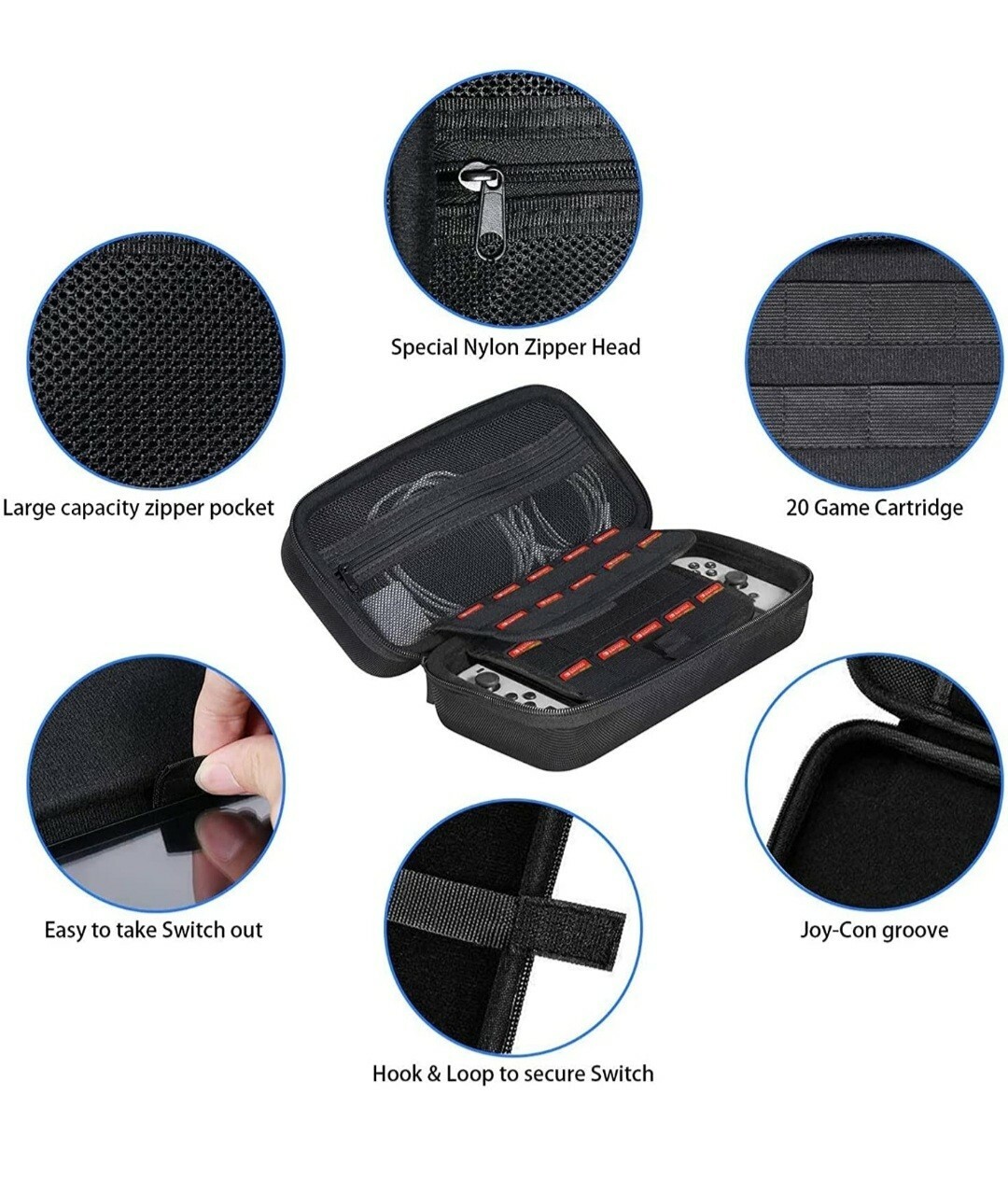 Nintendo Switch Accessory Deluxe Bundle HeysTop