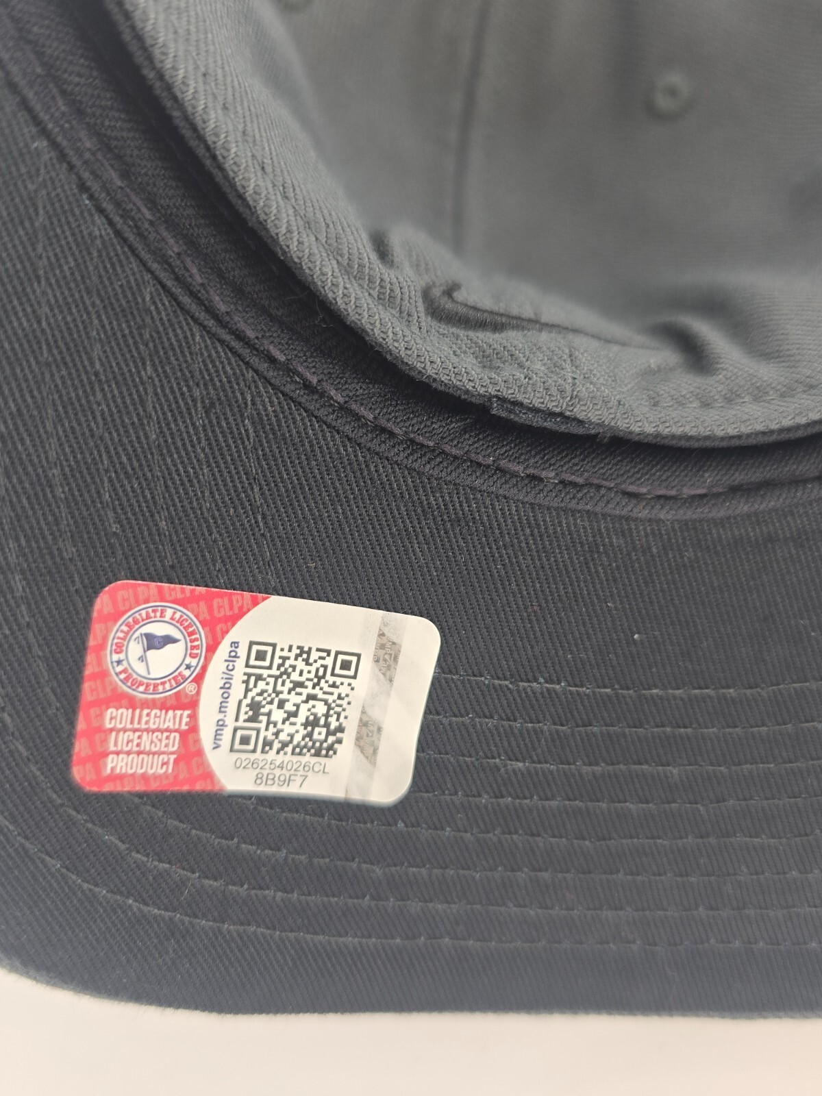 Nike Princeton Tigers Hat Unisex OSFM Gray Classic99 Stretch Dri-Fit Swoosh Flex
