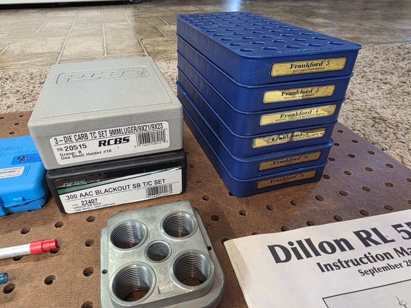 Dillon Precision RL550B Reloading Press With Lots Of Extras!!