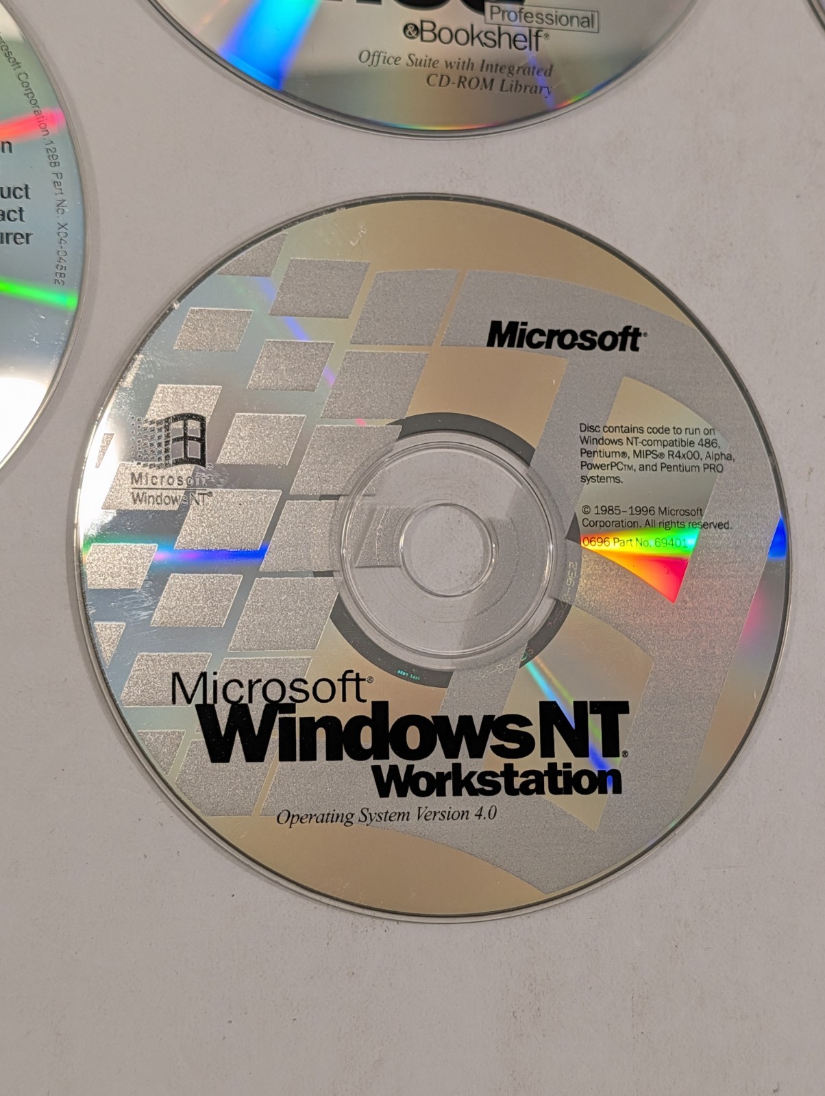 11 Loose Microsoft Windows Software PC CD-ROM Lot | Discs Only