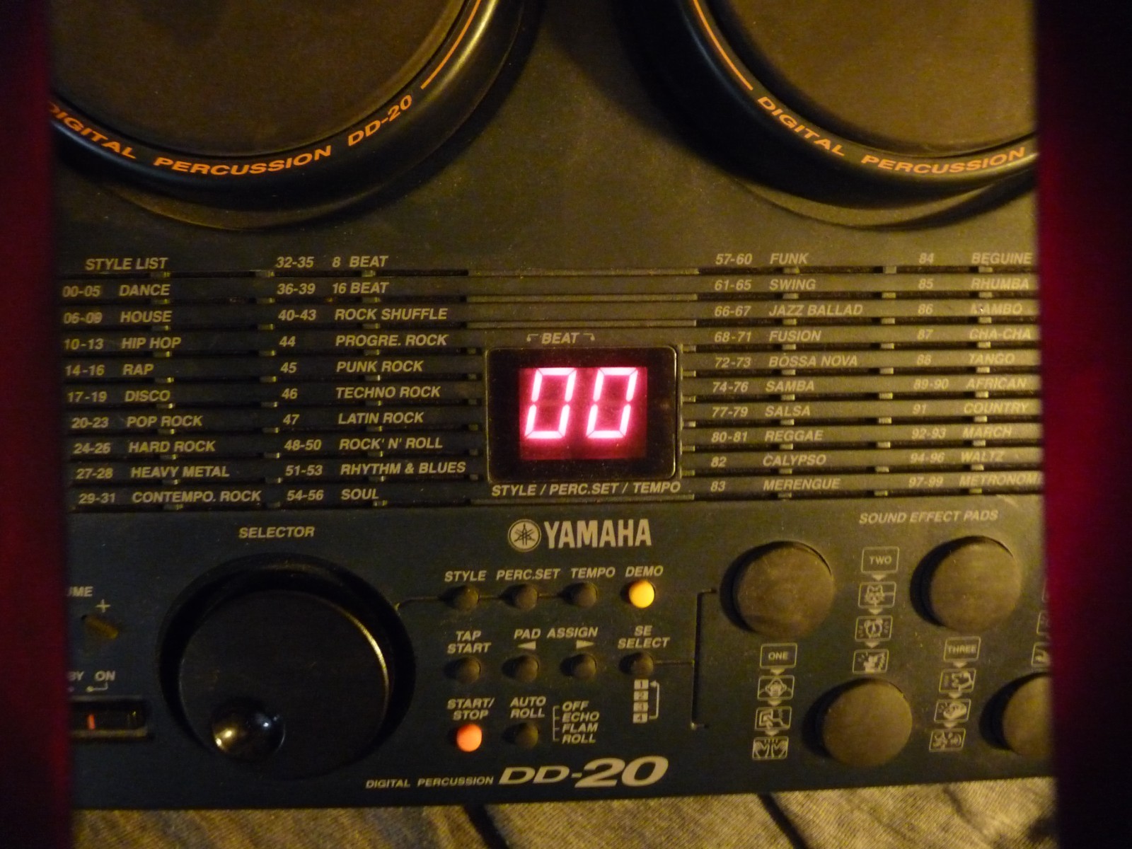 Yamaha DD-20 Electronic Digital Percussion Drum Set (as is) read description