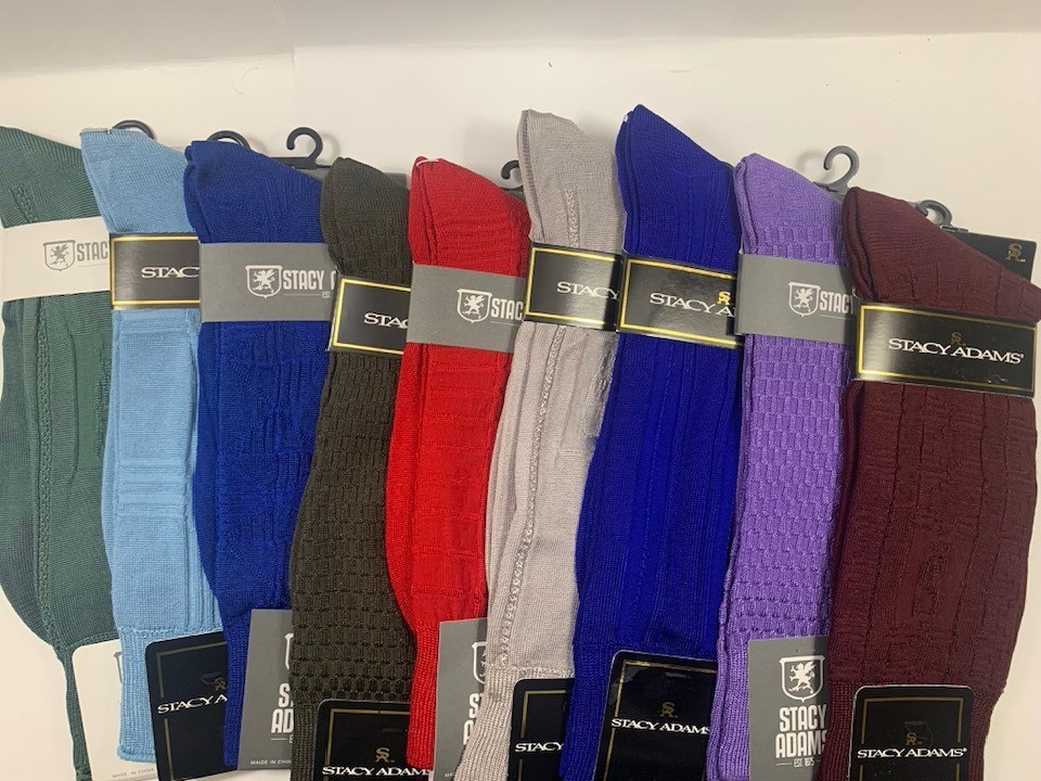 🔥🔥🔥 New Stacy Adams Silky Dress Socks + 🎁🎁  Free Gift - Free Dress Socks!
