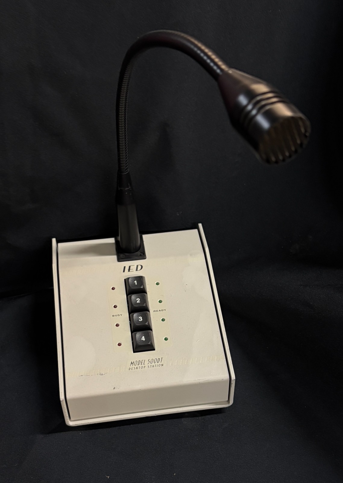 Atlas IED Intercom Paging Stations Model 500DT & IEDA500G Gooseneck Microphone