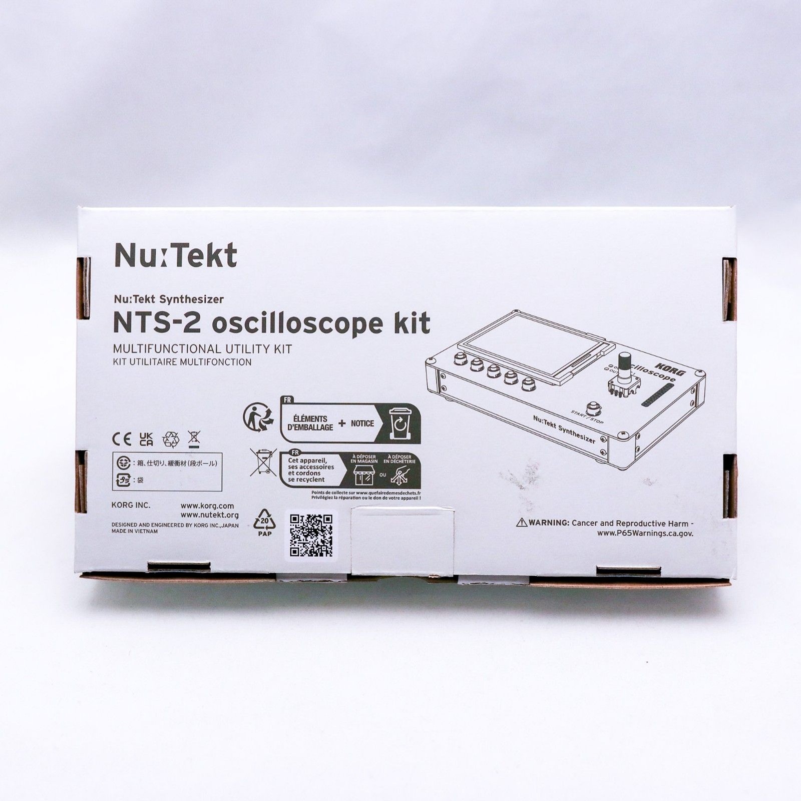 KORG Nu:Tekt NTS-2 Oscilloscope Kit Assembled