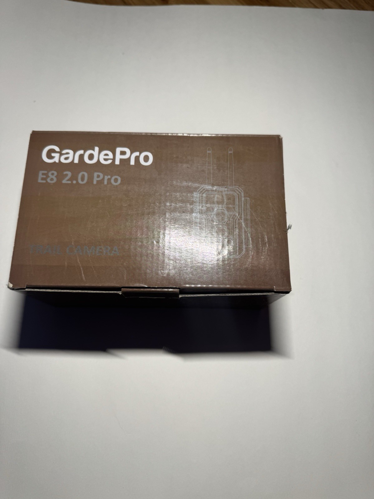 GardePro E8 2.0 WiFi Bluetooth Trail Camera 4K 64MP No-Glow Game Cam Non-Cell