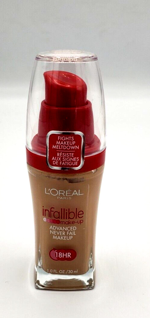 NEW L'Oréal Infallible Advanced Never Fail Makeup- 607 CREAMY NATURAL