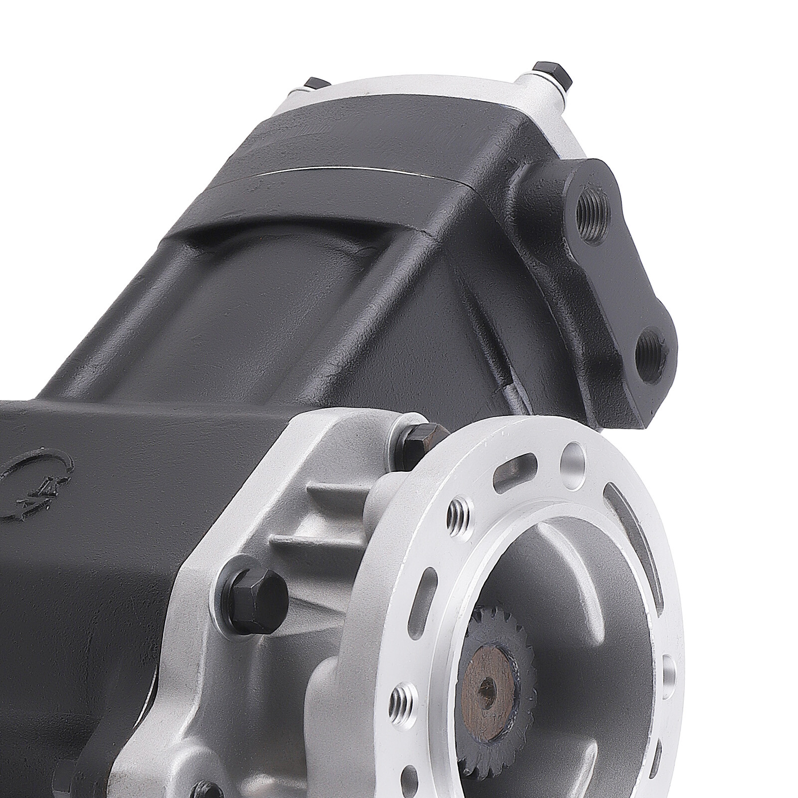 Black Air Brake Compressor for Cummins Engine N14/ N14 CELECT/ N14 CELECT PLUS
