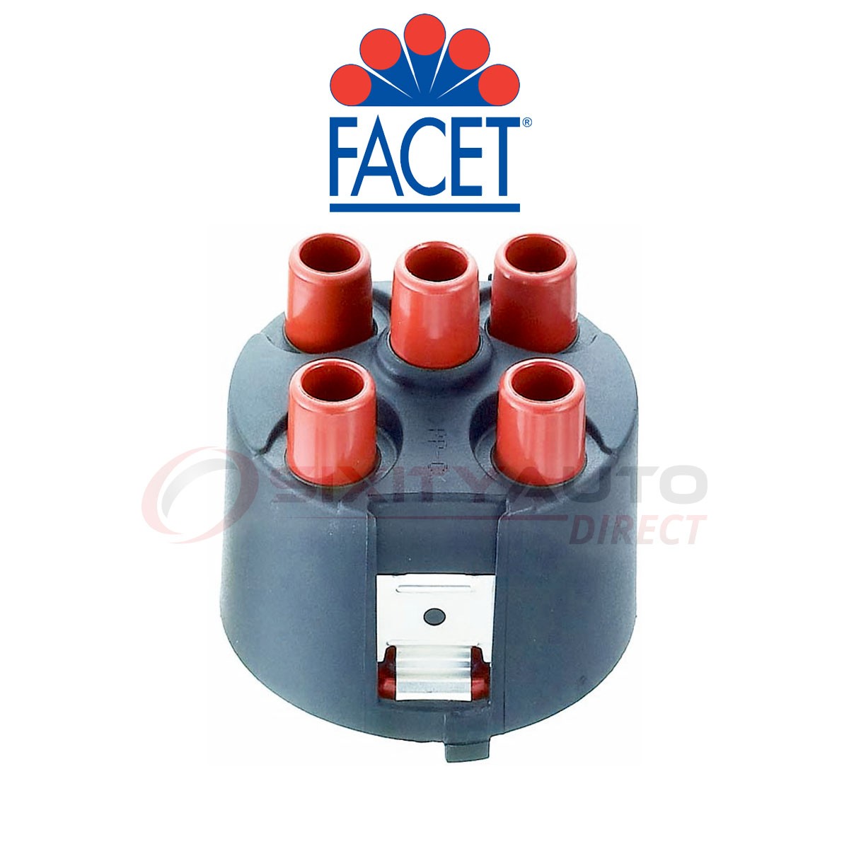 Facet Distributor Cap for 1985-1988 Volkswagen Scirocco - Ignition Spark ik