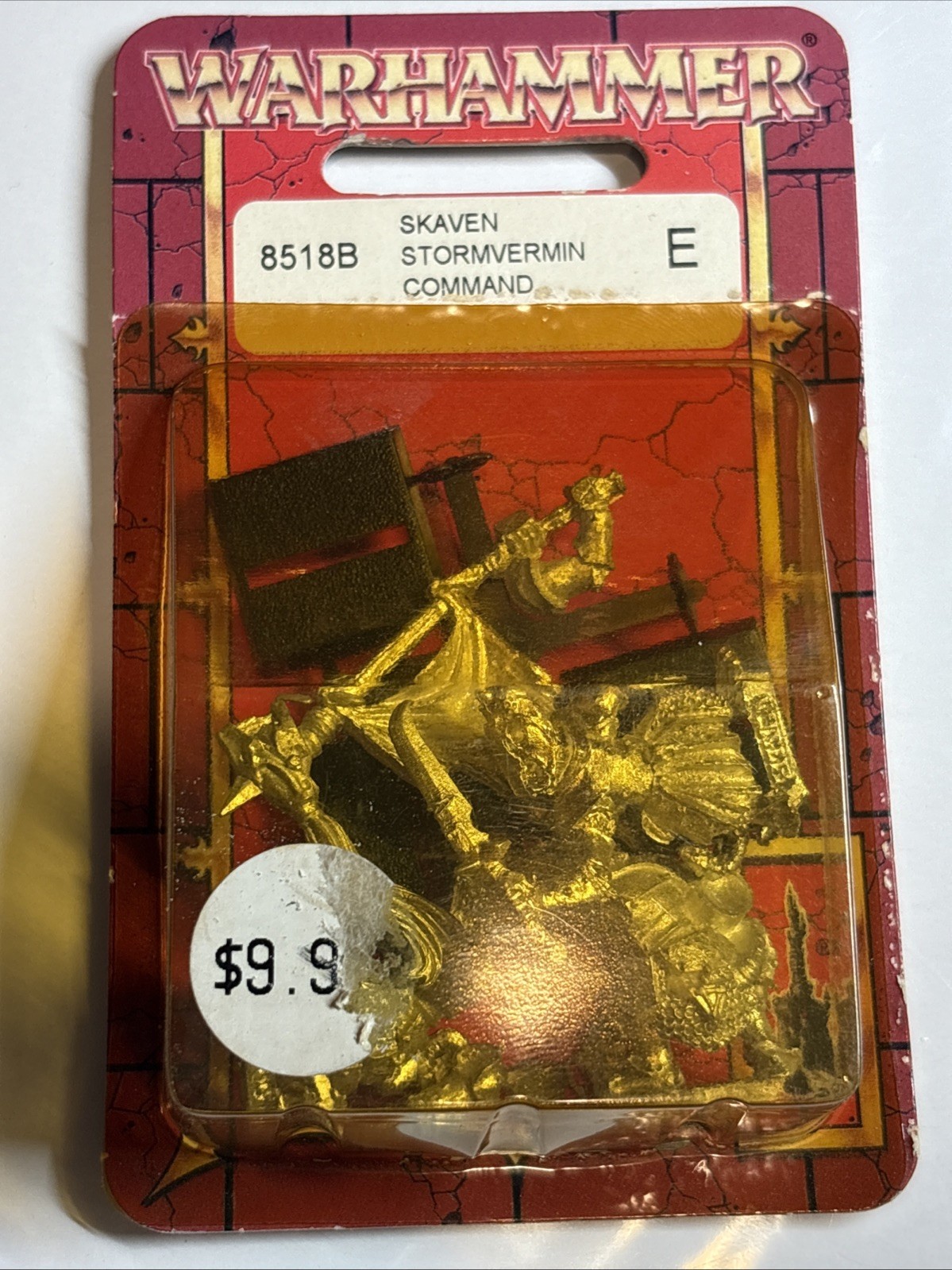 Warhammer Fantasy Skaven Stormvermin Command 8518B New Old World AoS Ratmen