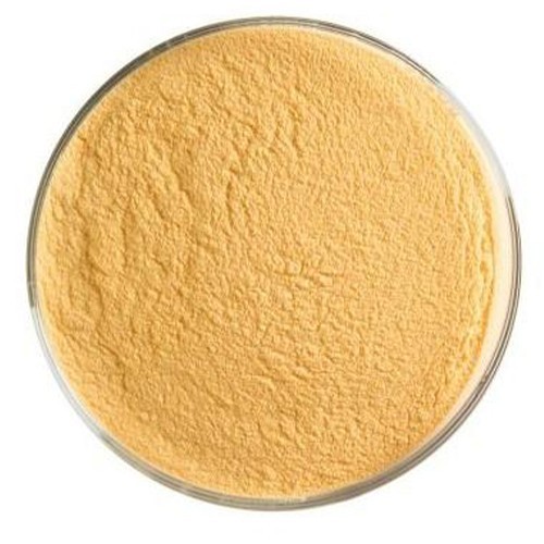 Bullseye Frit Orange Powder Transparent 5oz. 90 COE