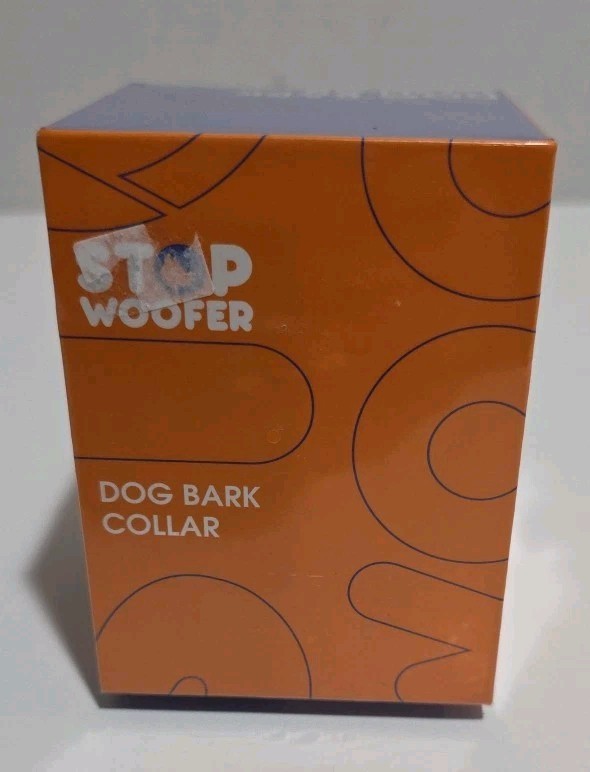 Stop Woofer Dog Bark Training Collar Medium to Large Dogs