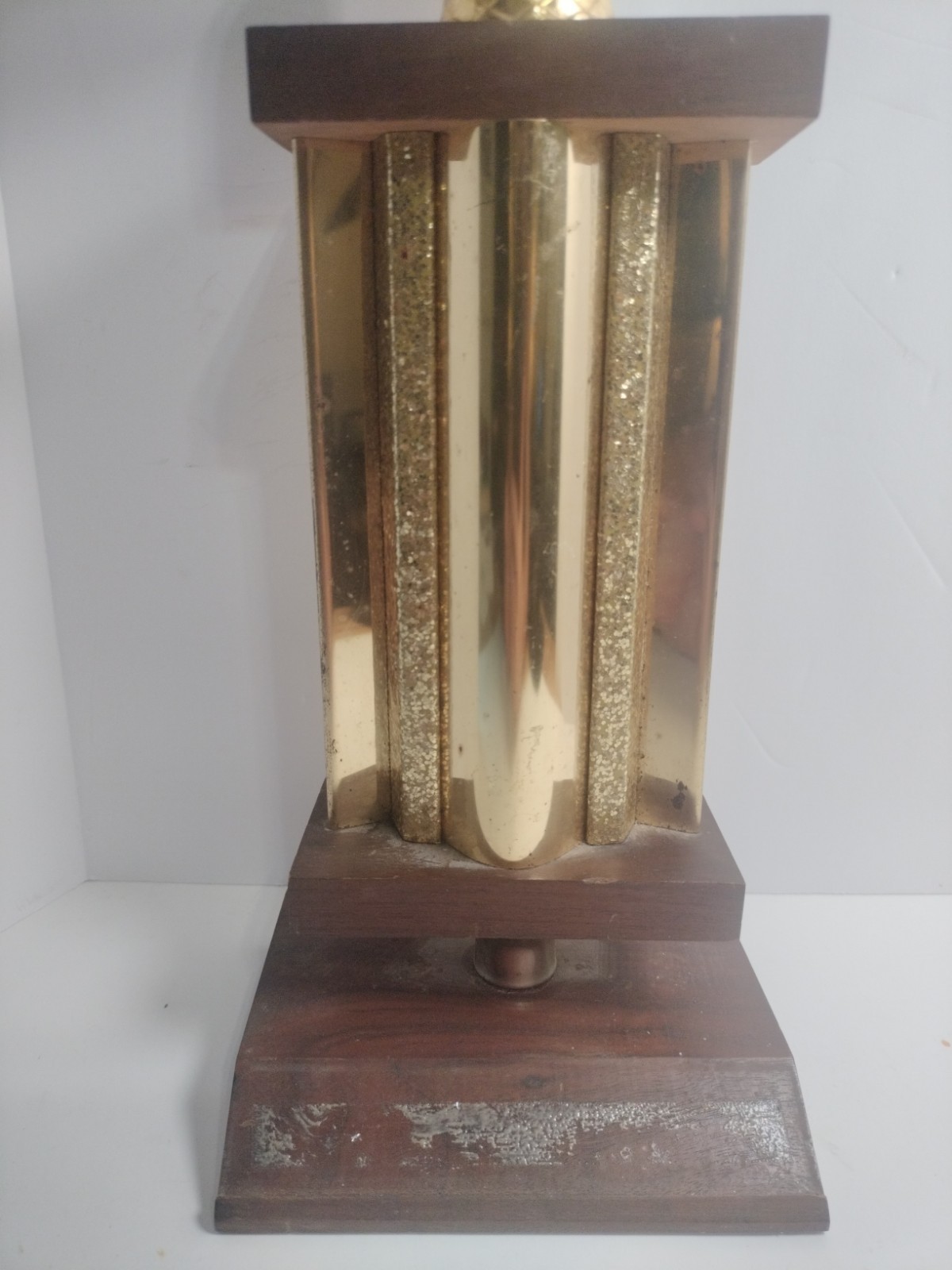 Vintage Weight Lifting Trophy Dumbbell