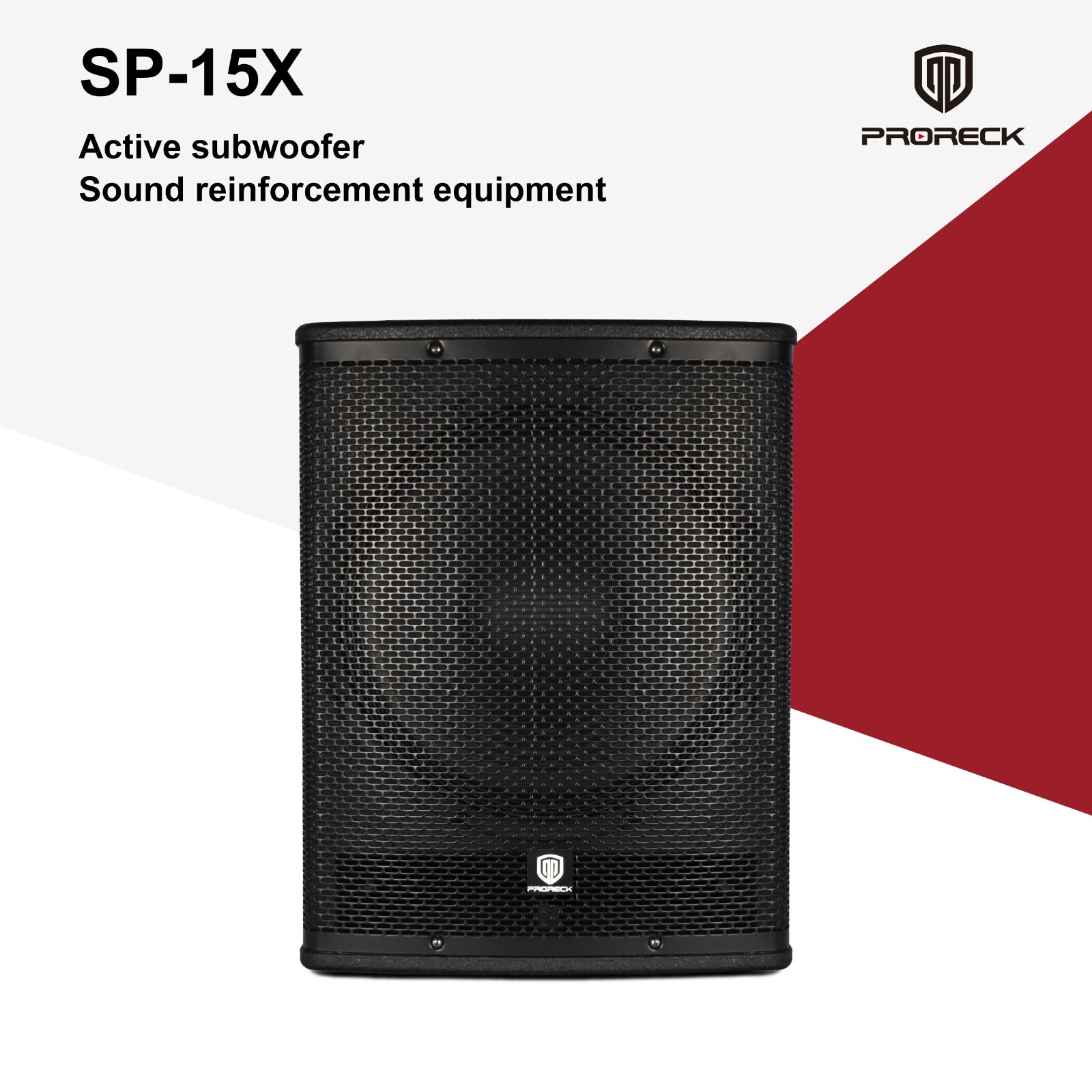 Proreck SP-15X 2000W Active Powered DJ Subwoofer For Stage-1