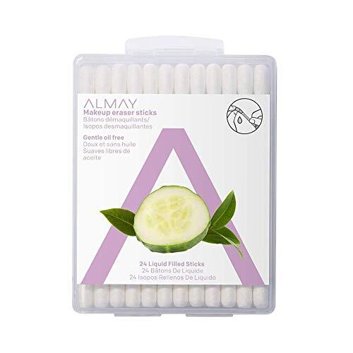 12 Count Oil Free Eye Makeup Remover Sticks Hypoallergenic Travel Friendly