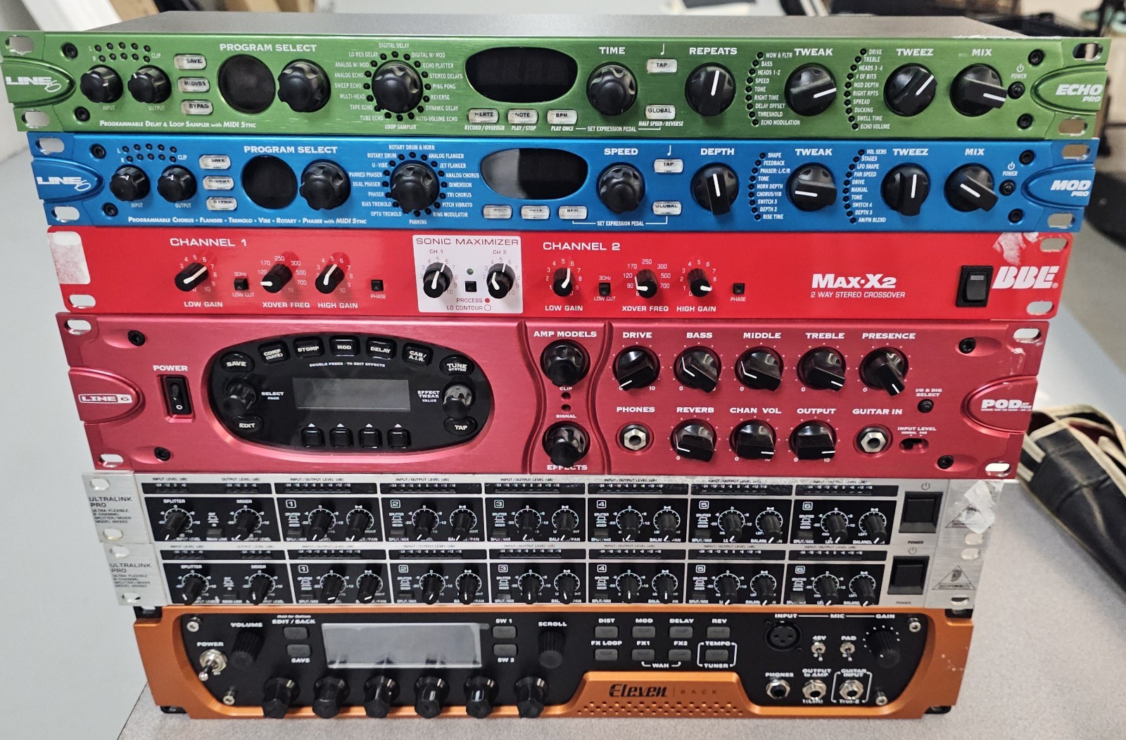 Eleven Guitar Multieffects Guitar Processor Ship World Wide