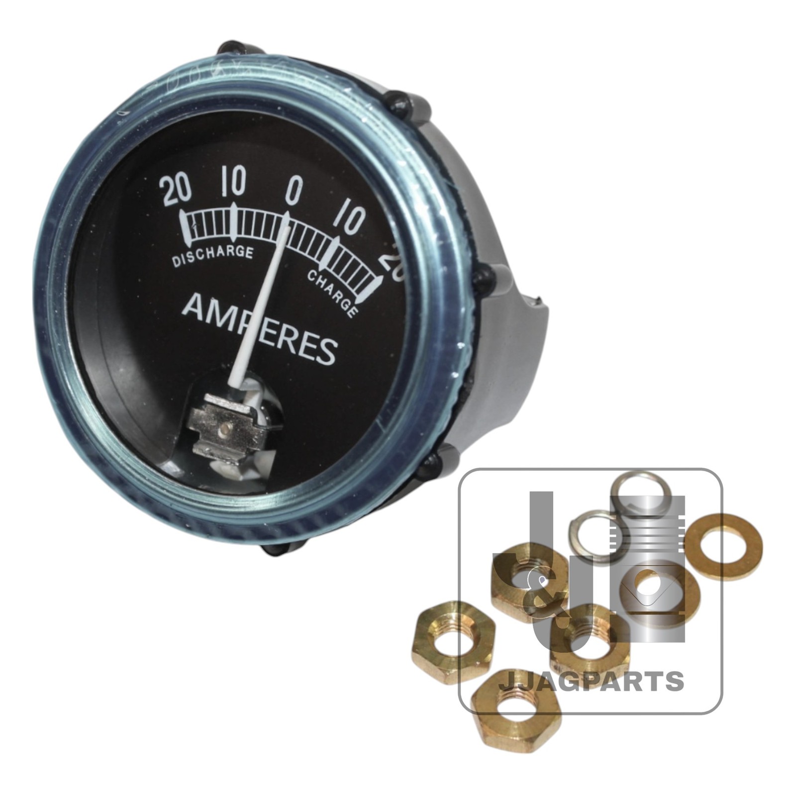 Ammeter Gauge (20-0-20) Fits John Deere Tractor