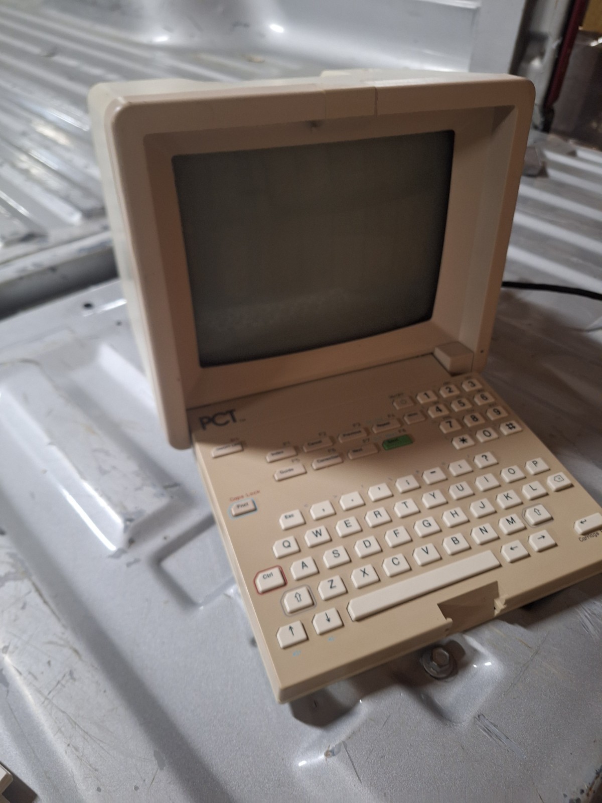 Vintage Alcatel PCT Trident Technologies Retro Computer V0 Gaming Home Computing