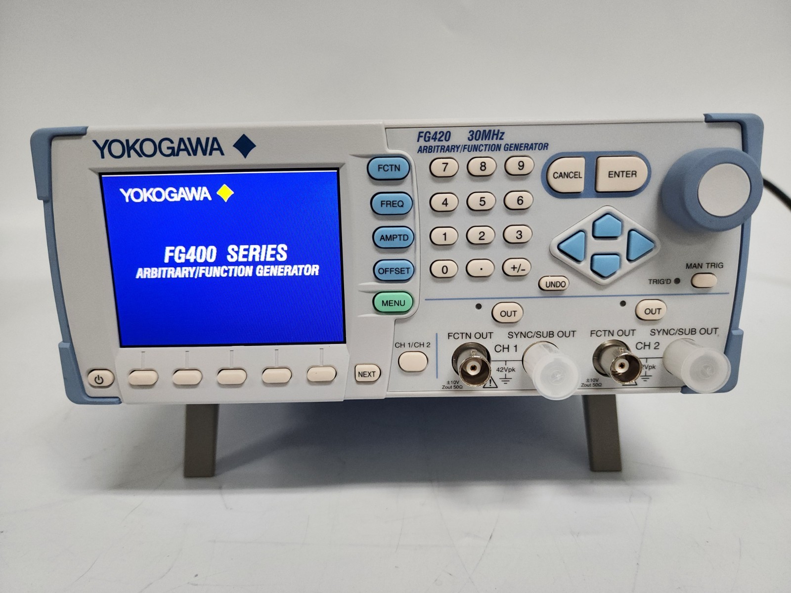 YOKOGAWA FG420 Isolated Arbitrary/Function Generator, 0.01 μHz to 30 MHz, 2 CH