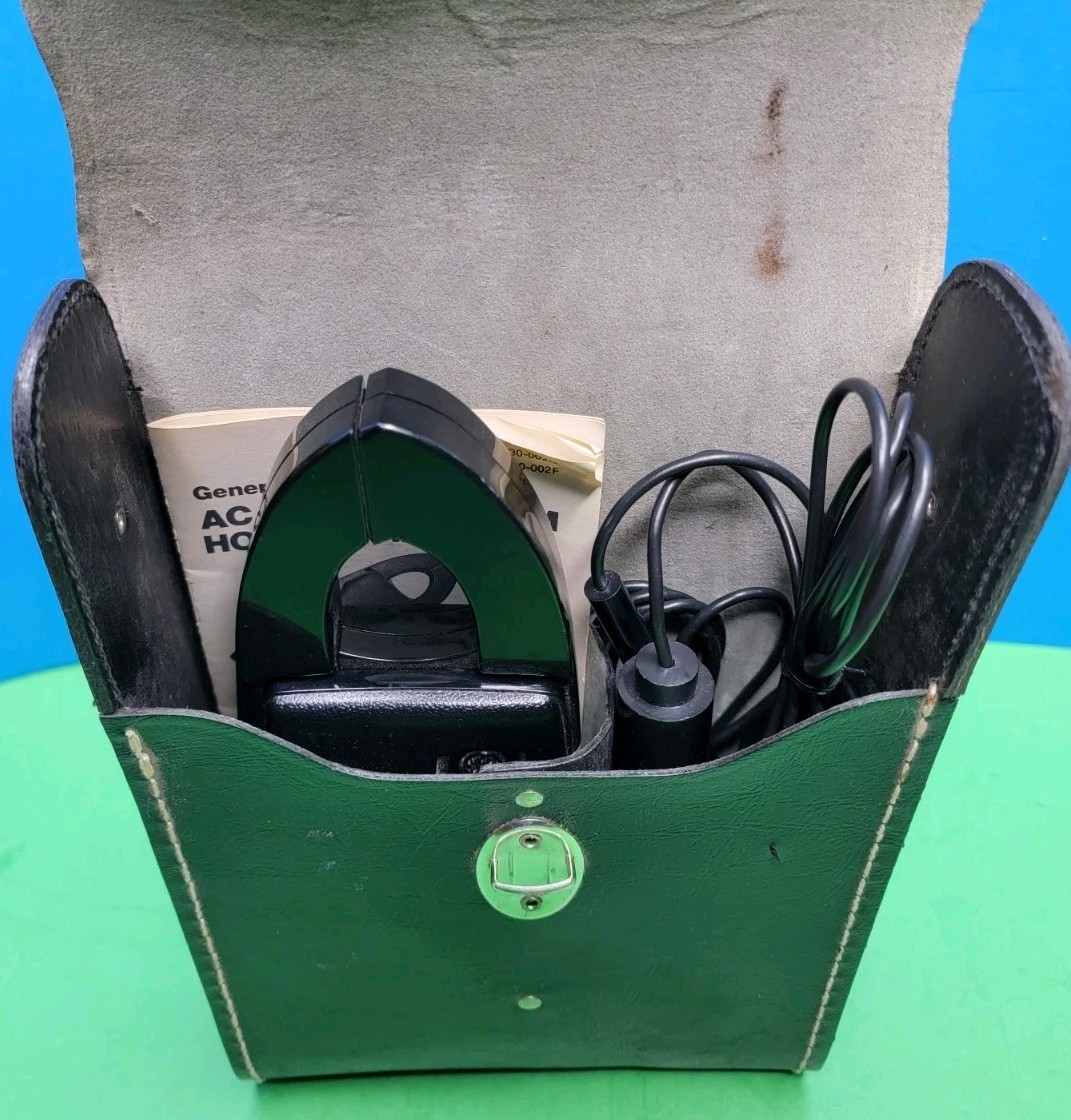 Vintage GE Snapper 350 AC Volt, Amp & Ohm Hook-On Meter
