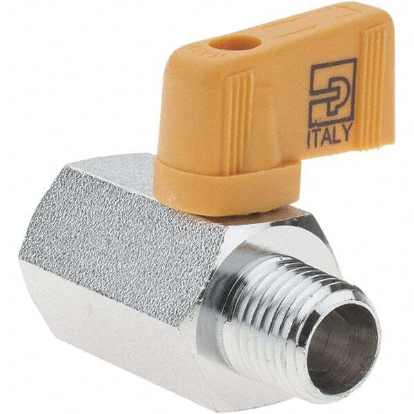 Parker BD-MV608-4-1 Miniature Manual Ball Valve: 1/4" Pipe Male x Female