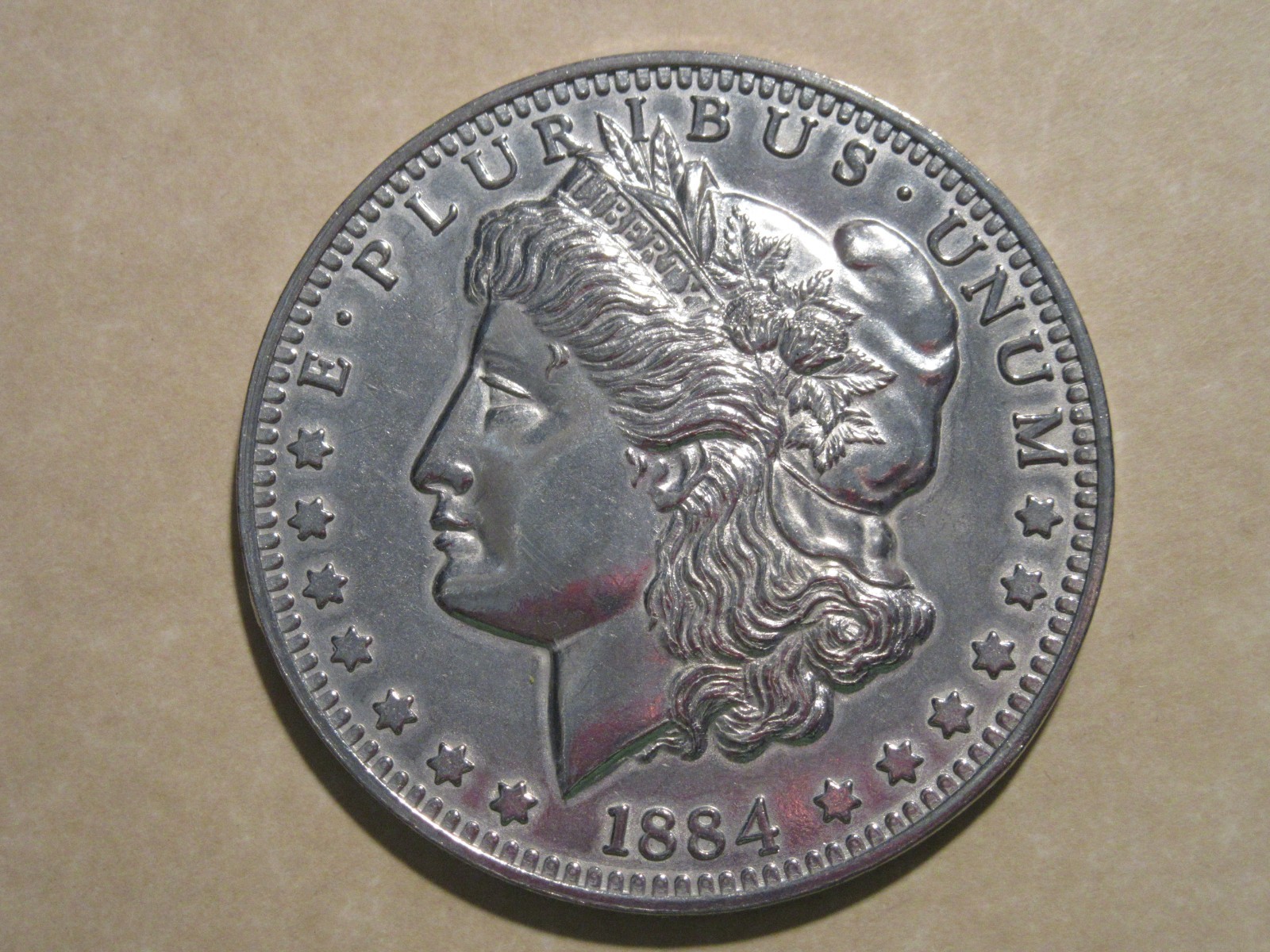 U.S. Coin Giant Morgan Silver Dollar Coin Coaster Paperweight 3 in  Magic