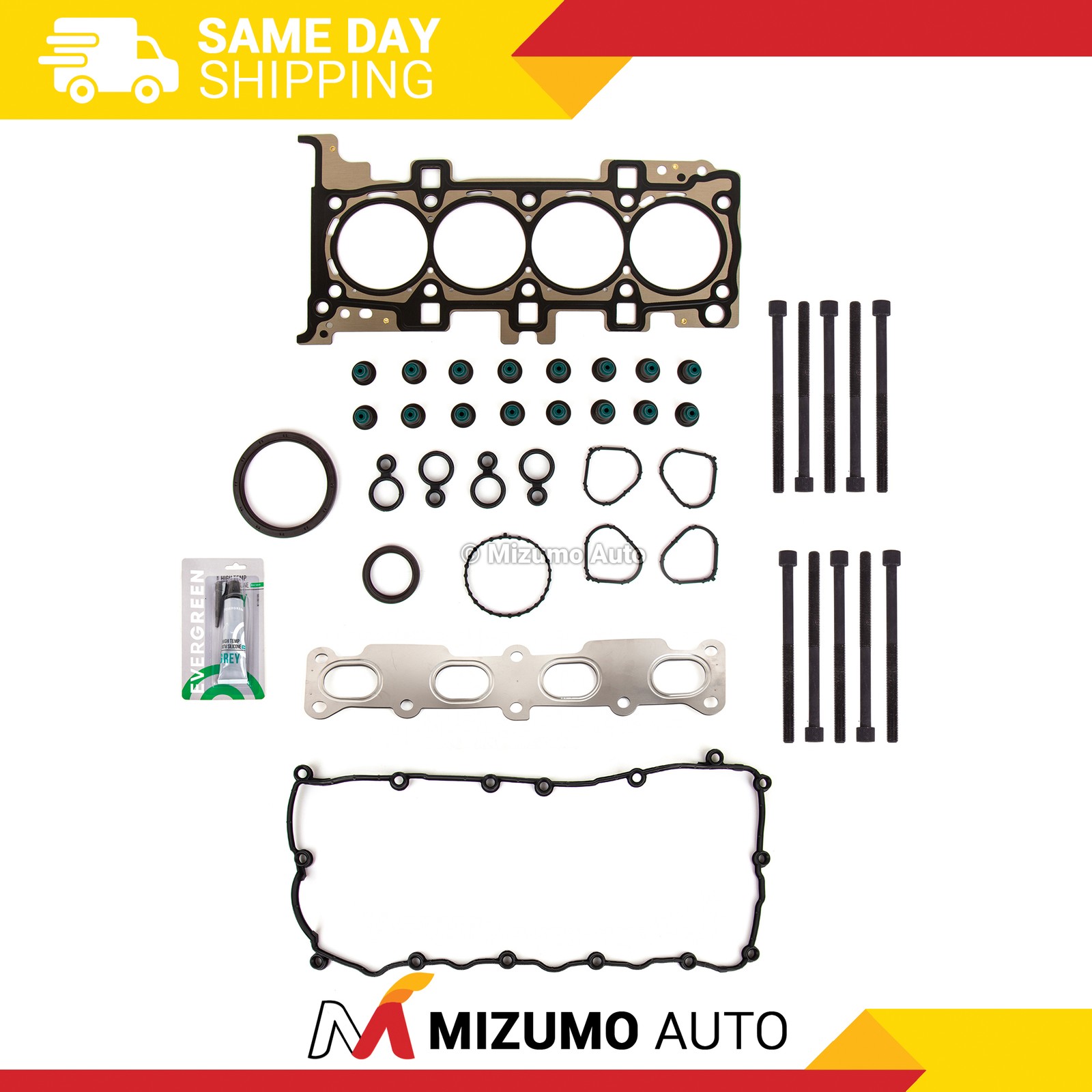 Head Gasket Set Head Bolts Fit 13-16 Dodge Dart 2.0L DOHC 16V VIN A