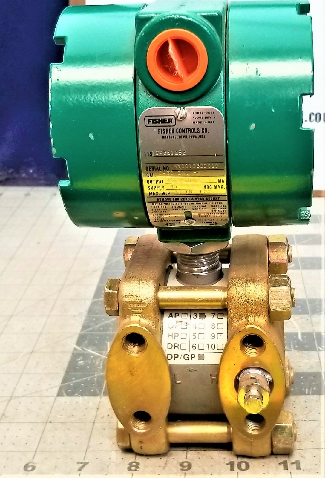 FISHER ROSEMOUNT 1151 Pressure Transmitter 1151GP3E12B2 NEW NO BOX [C4B4#2]