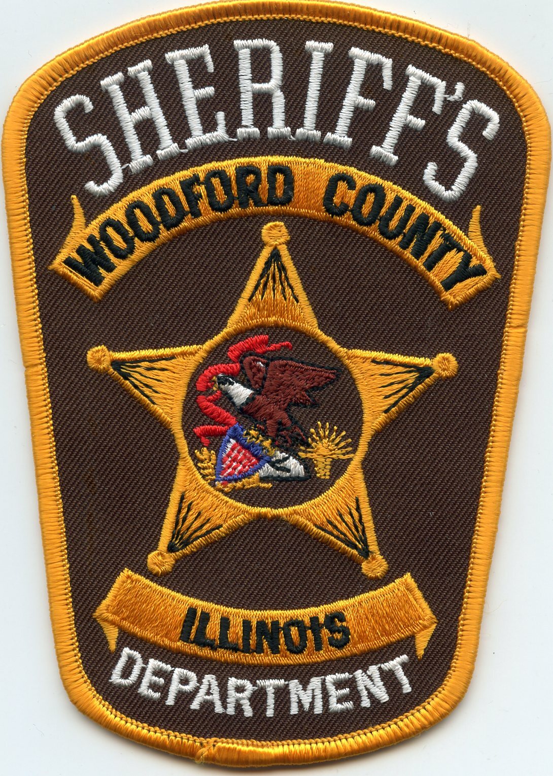 WOODFORD COUNTY ILLINOIS IL SHERIFF POLICE PATCH