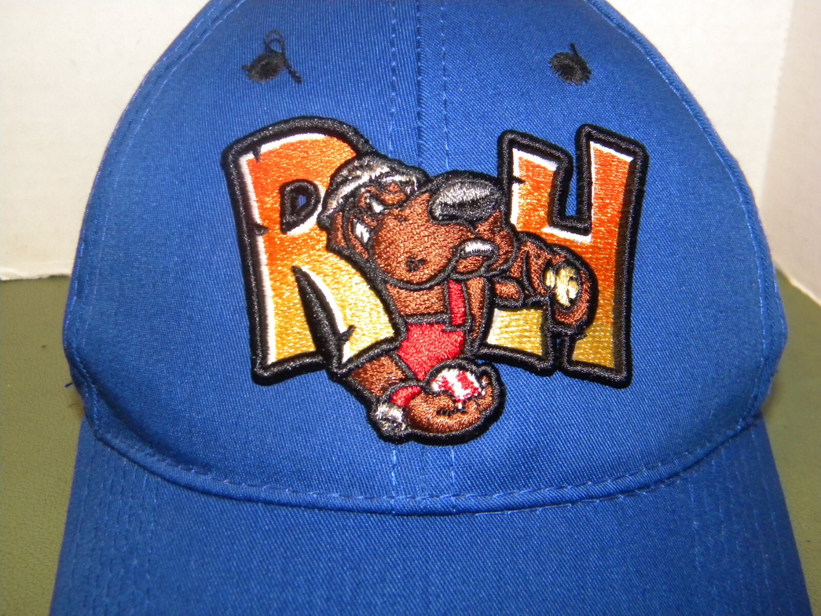 Midland RockHounds Strapback Hat Blue Cap Minor League Baseball Youth Baseball