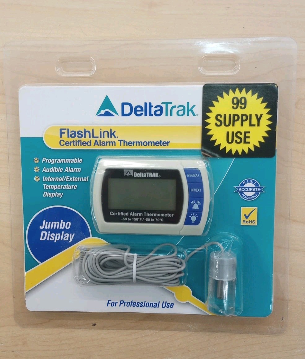 Delta Trak 12215 Certified Alarm Thermometer
