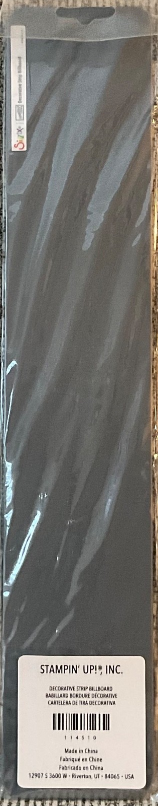 NEW Stampin up BILLBOARD ALPHABET Cutting Die
