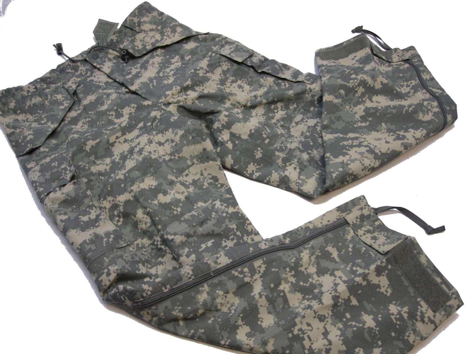 ARMY ISSUE ACU DIGITAL GORE-TEX COLD/WET WEATHER TROUSER MEDIUM/REGULAR PANTS