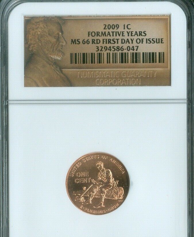 2009 Lincoln Cent Formative Years NGC MS66 FDI Quality