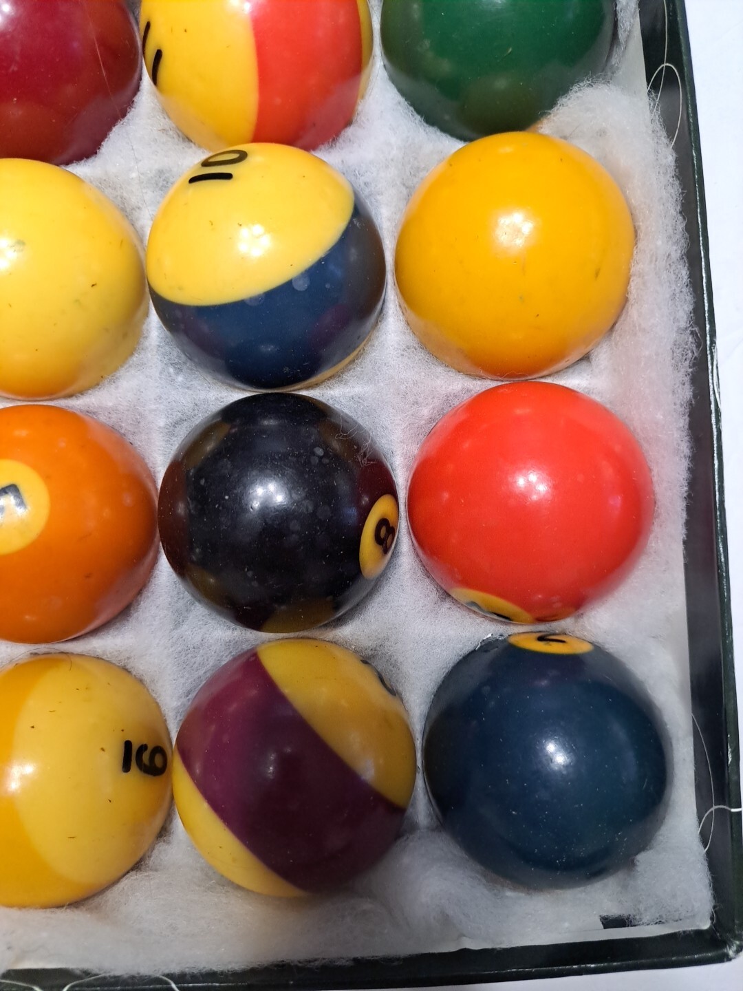 vintage Pool cue balls Retro Unknown Maker
