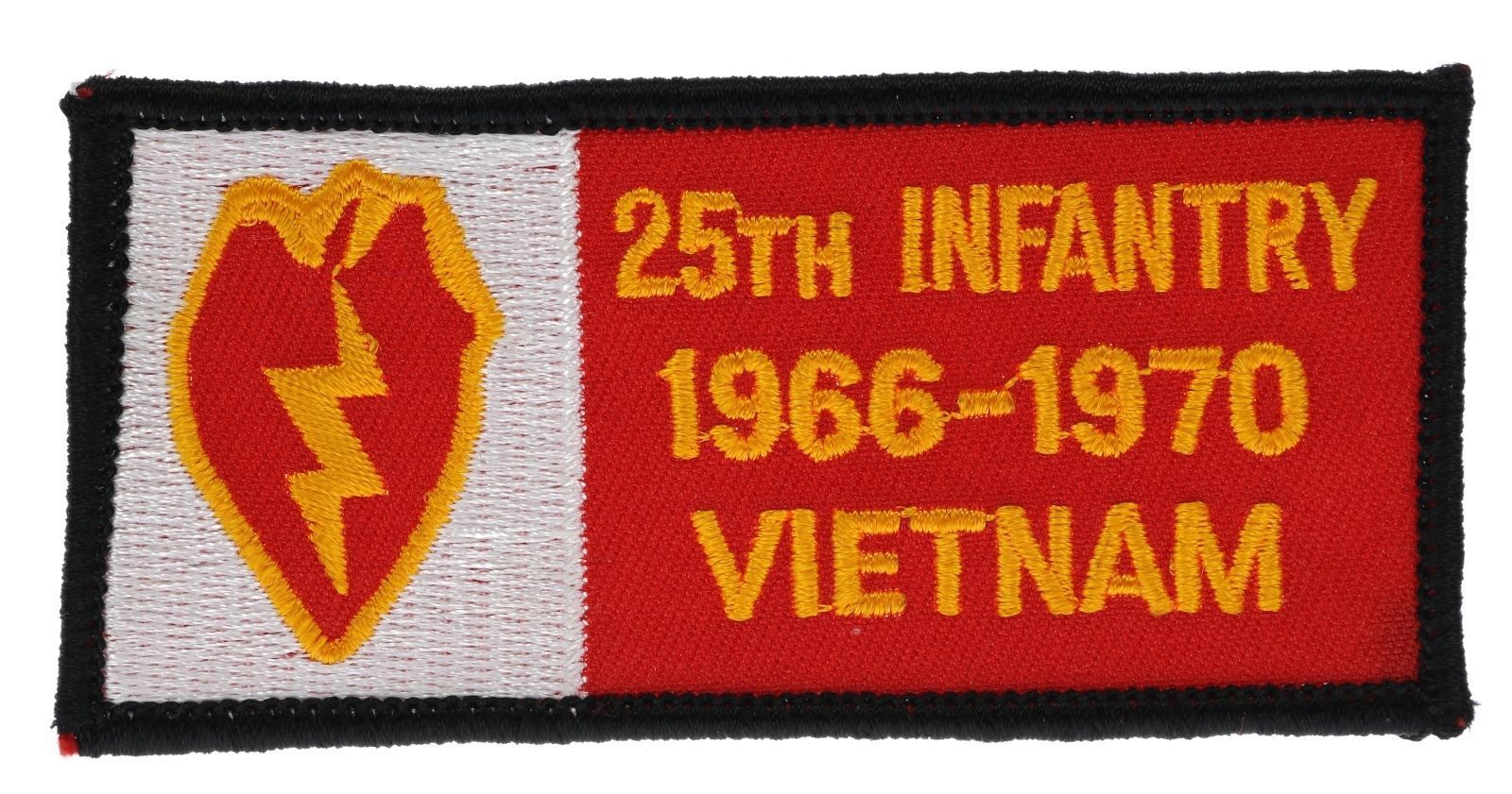25th Infantry '66-'70 Vietnam Army patch HFL1176 F3D1E
