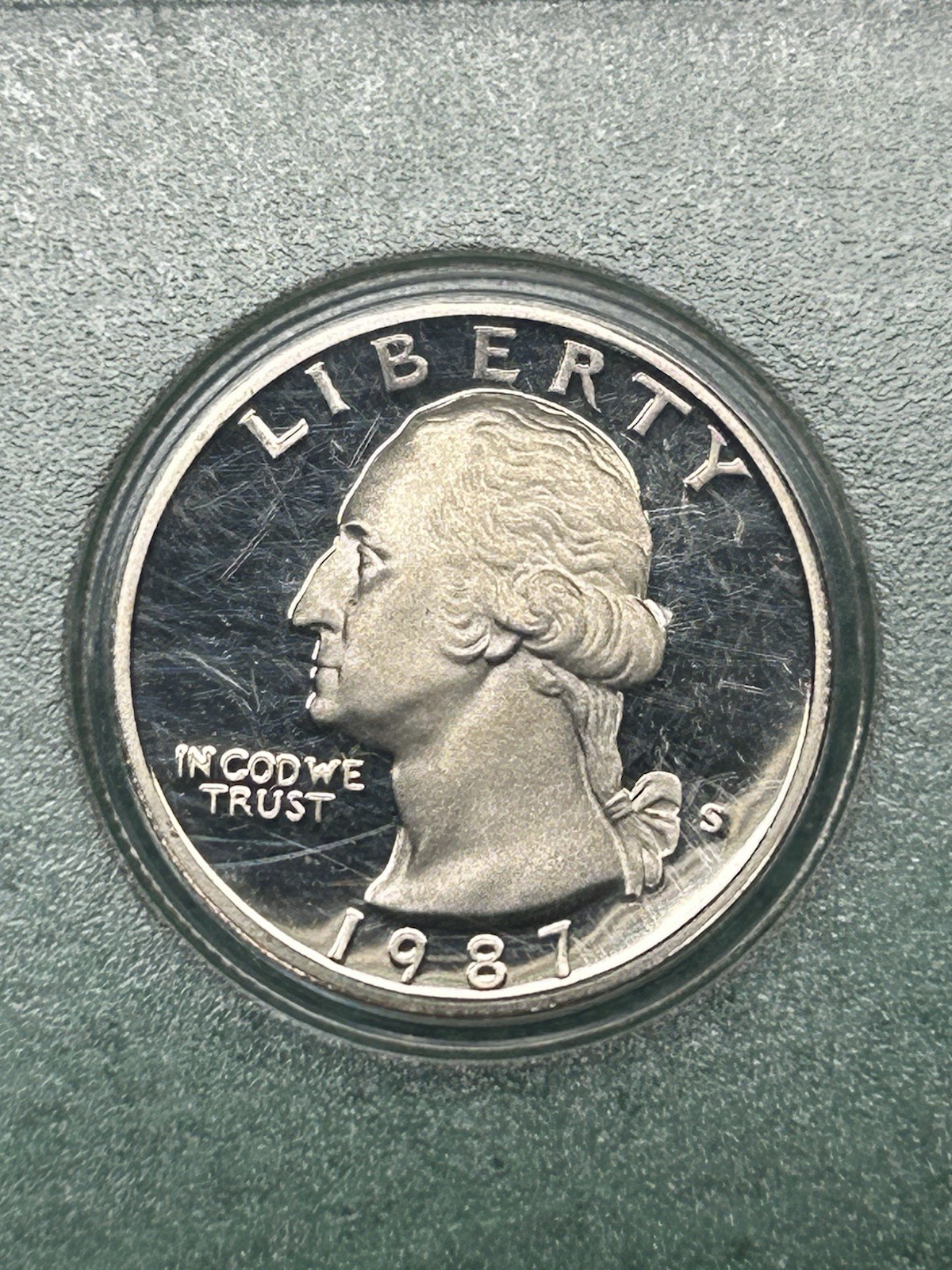 1987 S U.S. Mint PROOF Set in Authentic Whitman Holder