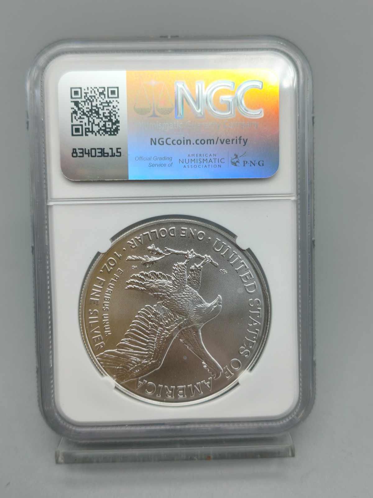 2025 American Silver Eagle NGC MS 70 Early Releases