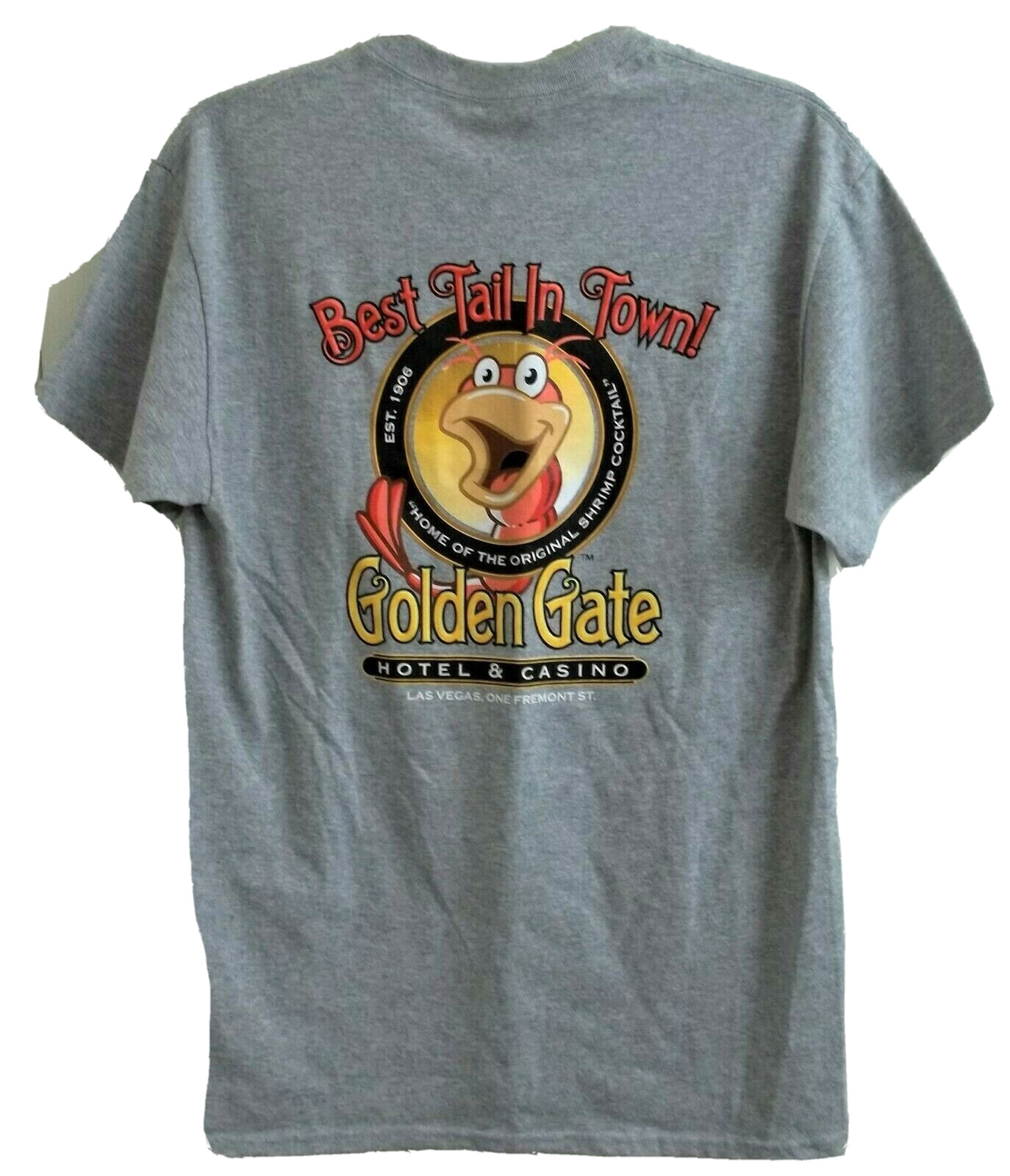Golden Gate Hotel & Casino T-Shirt Adult M Medium Best Tail In Town Las Vegas NV