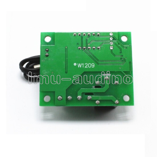 12V Digital W1209 Thermostat Temperature Controller NTC10K 1% 3950 Probe Cable