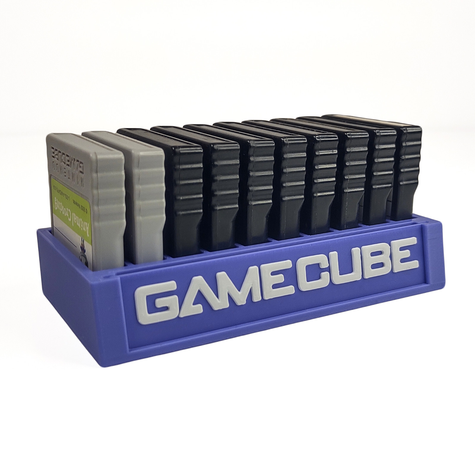 Nintendo GameCube Memory Card Display Tray Mancave Storage Accessory GC