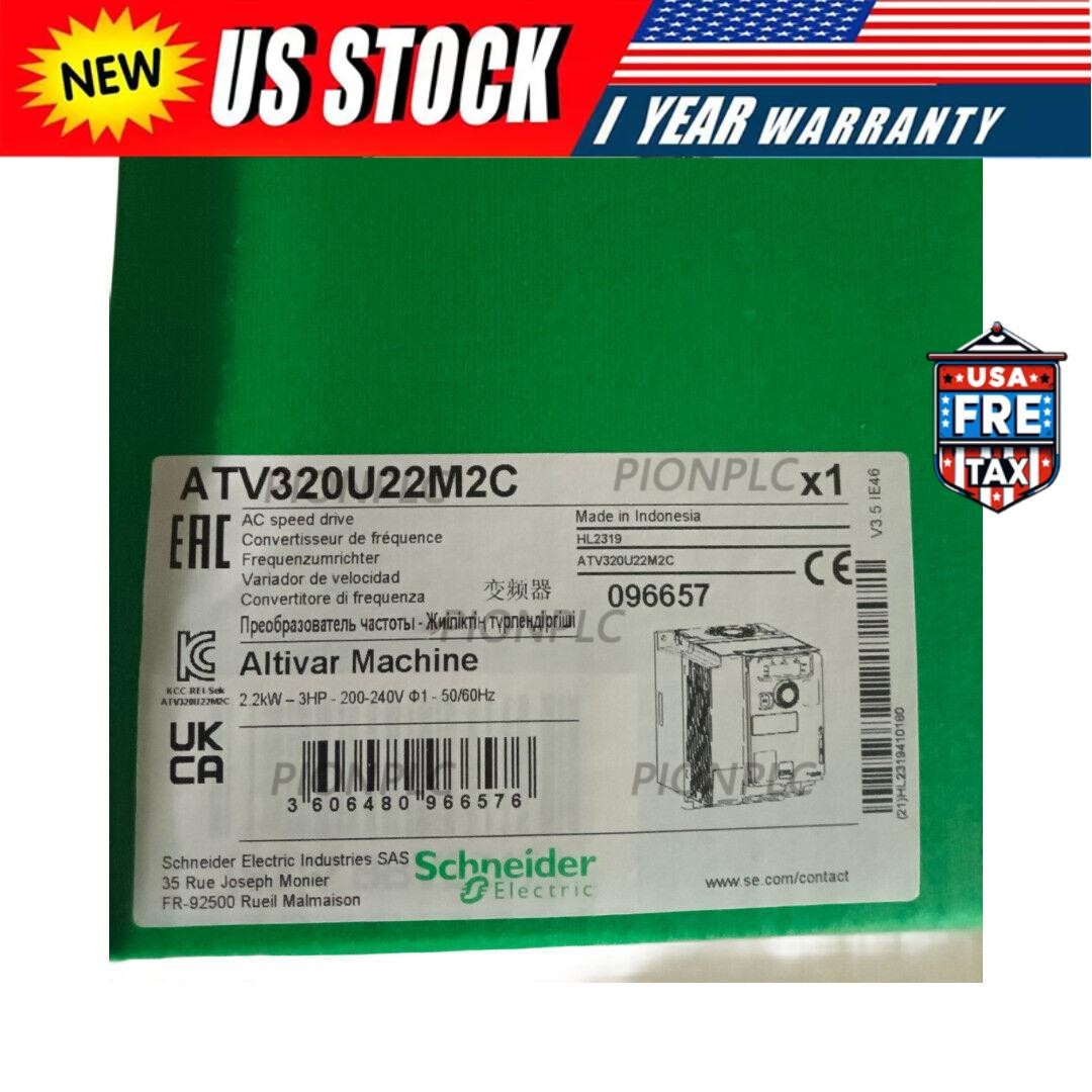 1PC New in sealed box Schneider frequency converter ATV320U22M2C #XG2