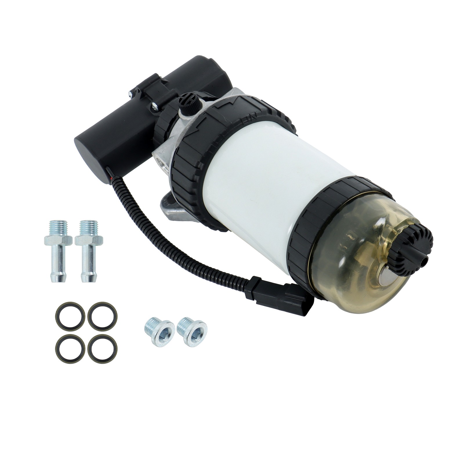 Fuel Pump Fuel Filter Assembly 267B For JCB CAT DieselMax 428D 428E 432D 422E