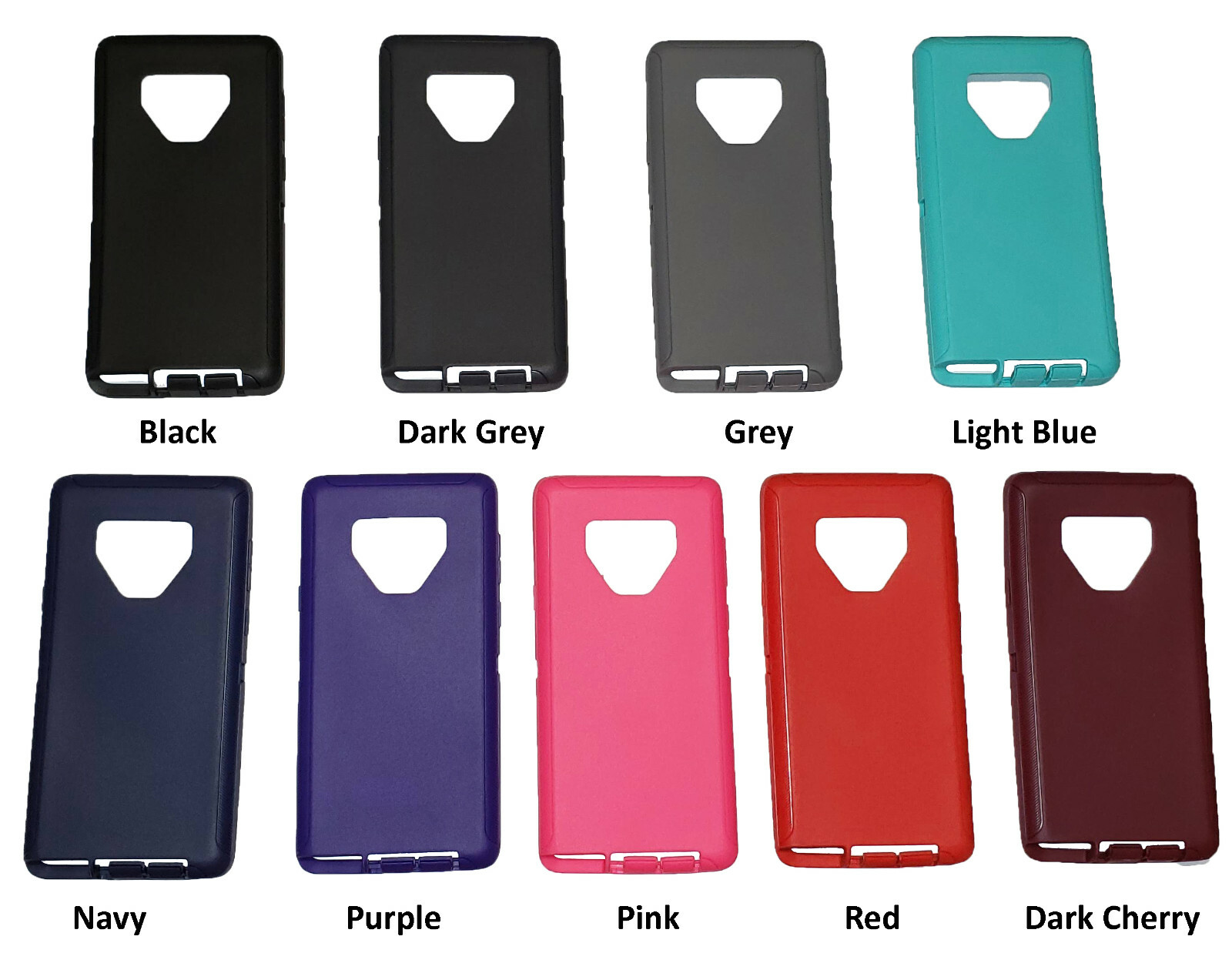 Samsung Note 9 Replacement For OtterBox Defender Case Outer Rubber Silicone Skin