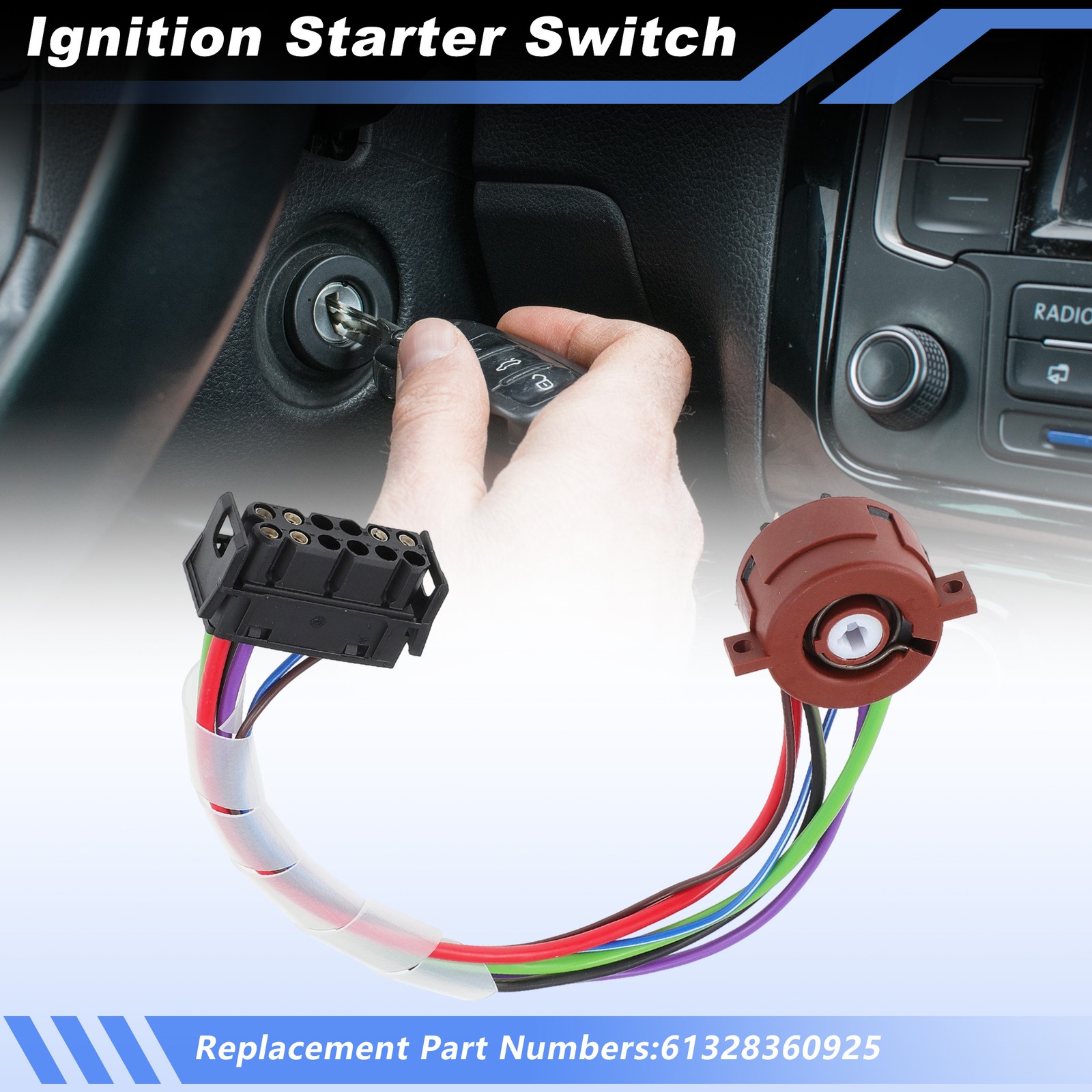 Ignition Switch for BMW 318i 318is 1996-1998 323i 323is 325i 328i 328is M3 Z3