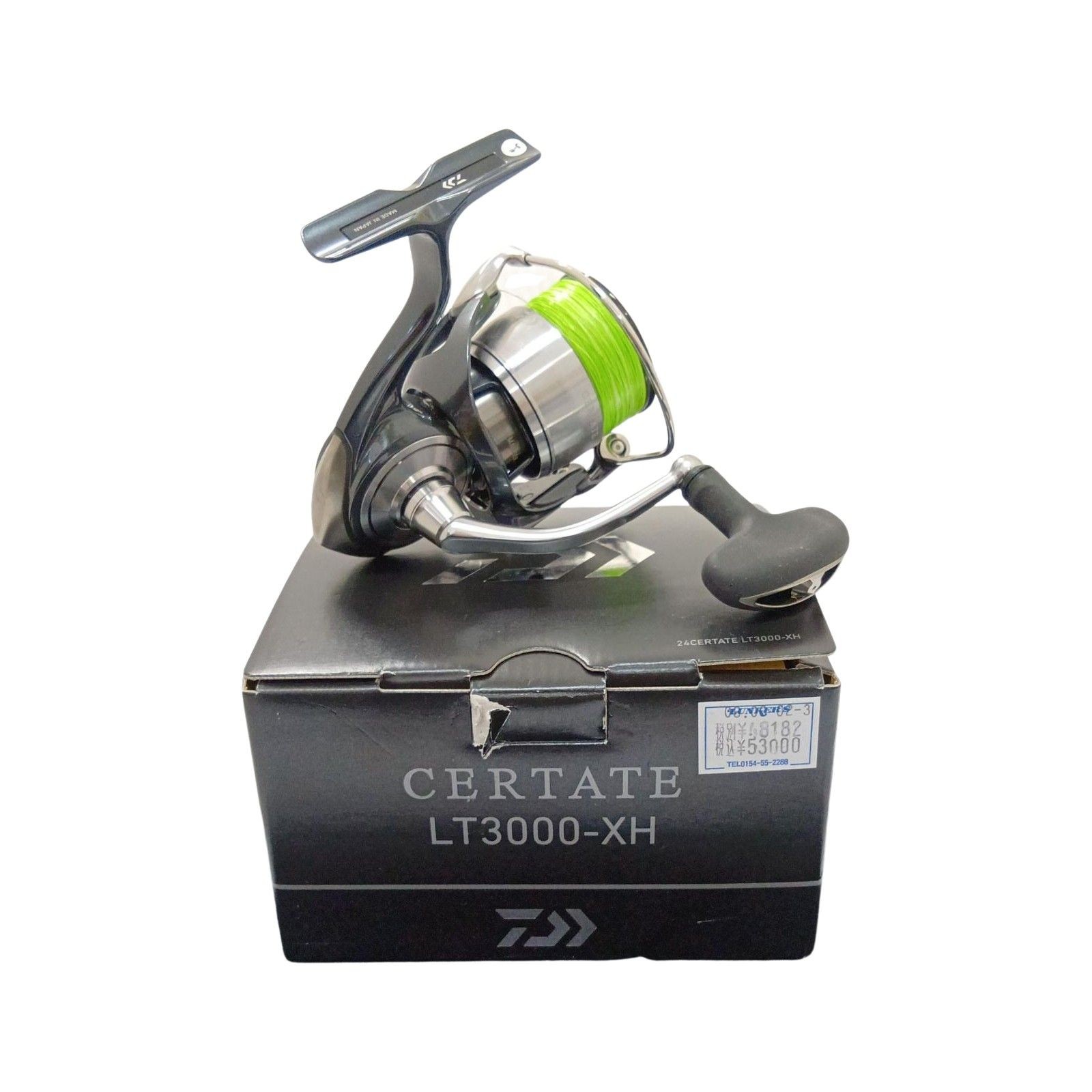 DAIWA 24 Certate LT3000-XH Fishing Reel Used JDM Japan