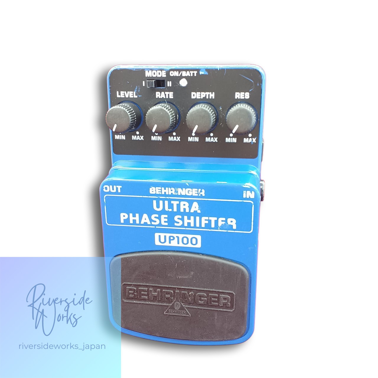 BEHRINGER UP100 Ultra Phase Shifter Effects Pedal JP